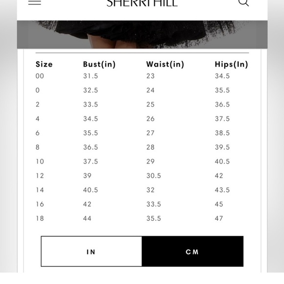 Sherri Hill Black Satin Fit and Flare Dress with bead and sequin embellishments - Picture 10 of 10